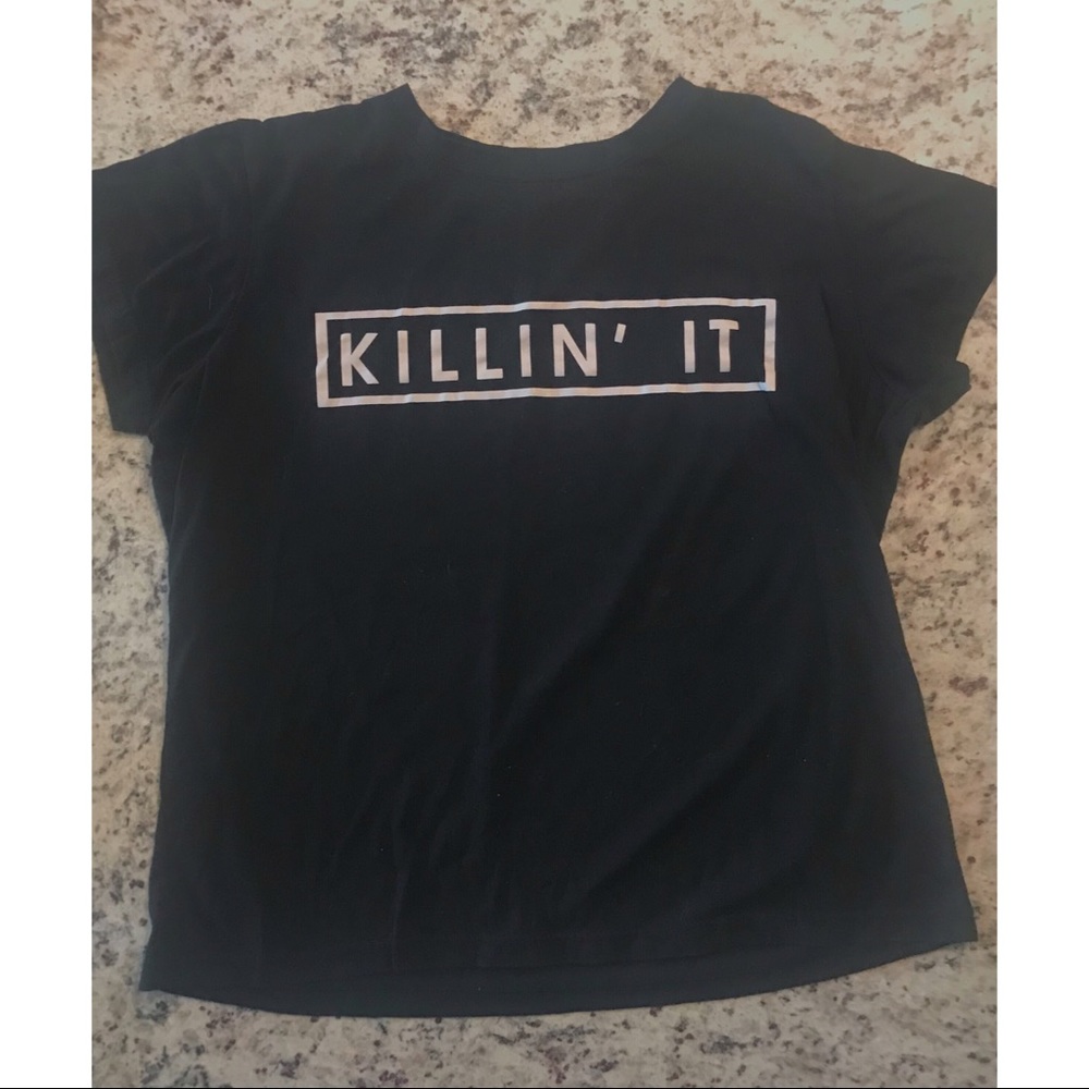 🔥 Black “KILLIN’ IT” T-shirt
